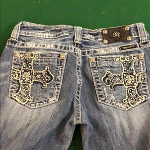 Miss Me distressed boot cut  jeans